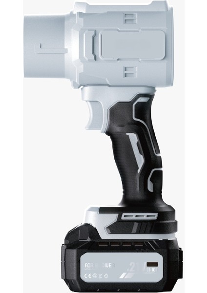 Şarjlı Jet Turbo Motorlu Hava Üfleme Fan Yaprak Üfleme Araba Içi Cam Kurulama Kapı Önü Temizlik