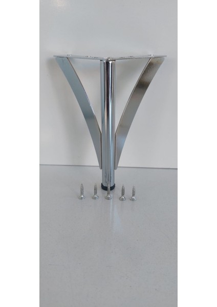 Elegance 15 cm Lüks Krom Mobilya Ayağı fiyatları