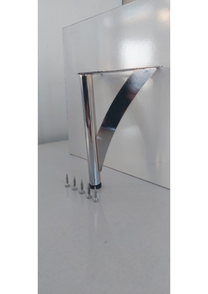Elegance 15 cm Lüks Krom Mobilya Ayağı