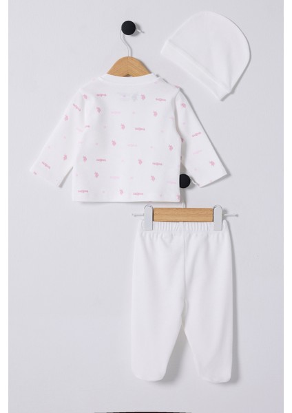 Kız Bebek Beyaz Pijama Takım 50322842-VR013 fiyatları