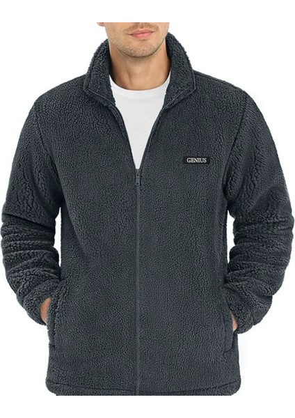 Oversize Peluş Sweatshirt Erkek Polar Sweatshirt Erkek Sweatshirt Oversıze-Peluss fiyatları