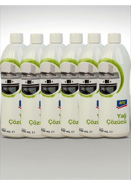 6 Adet 900 ml Yağ Çözücü