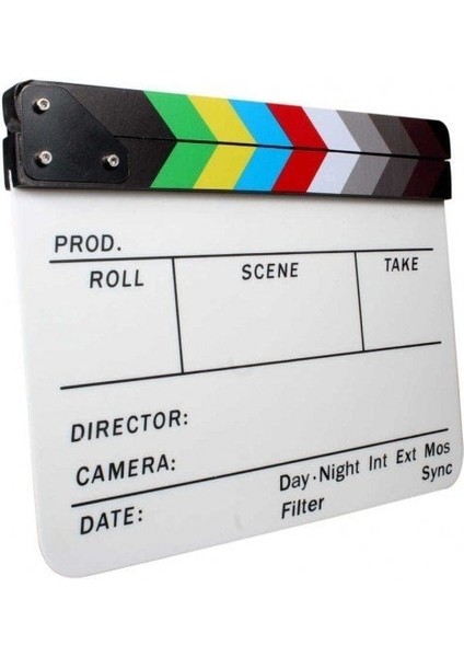 Andoer Cbp-Fcb Renkli Yönetmen Tahtası (Beyaz) D9501 fiyatları