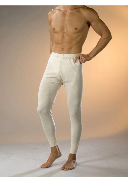 Saf Yün Içlik Erkek Krem Renk Uzun Don fiyatları