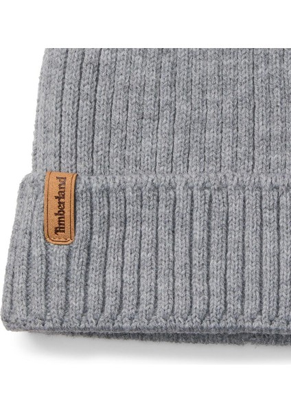 Rib Knit Beanie Erkek Bere TB0A66520521 modelleri