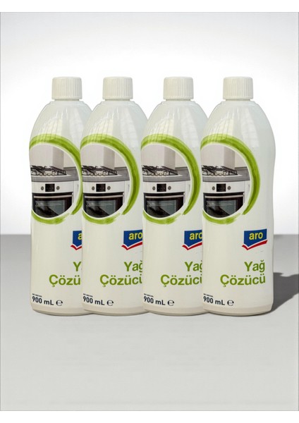 4 Adet 900 ml Yağ Çözücü