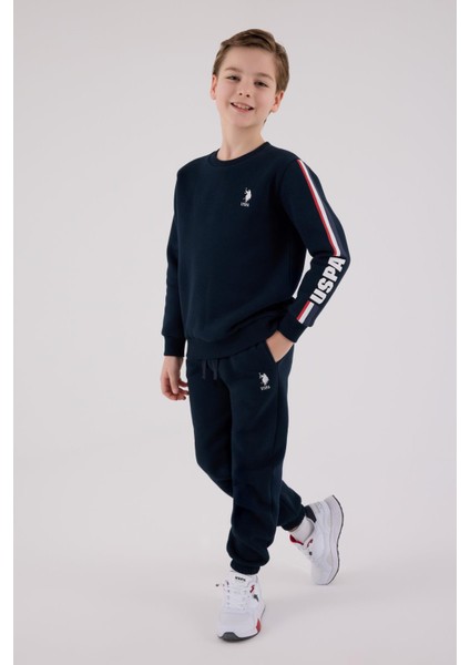 US2207 - Gri Melanj - U.s. Polo Assn Kids Erkek Eşofman Takımı fiyatları