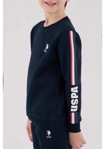 US2207 - Gri Melanj - U.s. Polo Assn Kids Erkek Eşofman Takımı fırsatları
