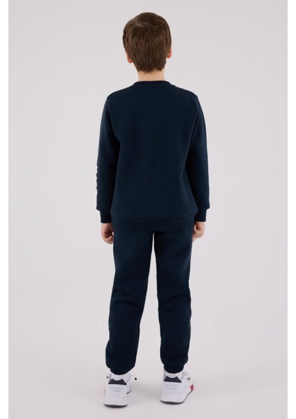 US2207 - Gri Melanj - U.s. Polo Assn Kids Erkek Eşofman Takımı indirimleri