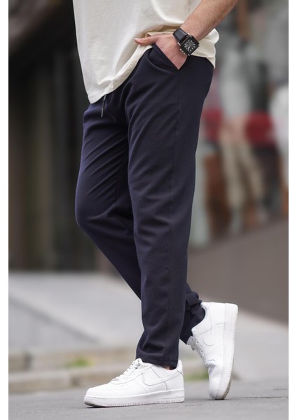 Lacivert Düz Paça Erkek Pantolon 6535 fiyatları
