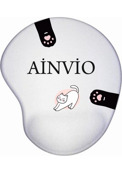 Aivio Cad Wine – Ismeye Özel Baskı Bilek Destekli Mouse Pad