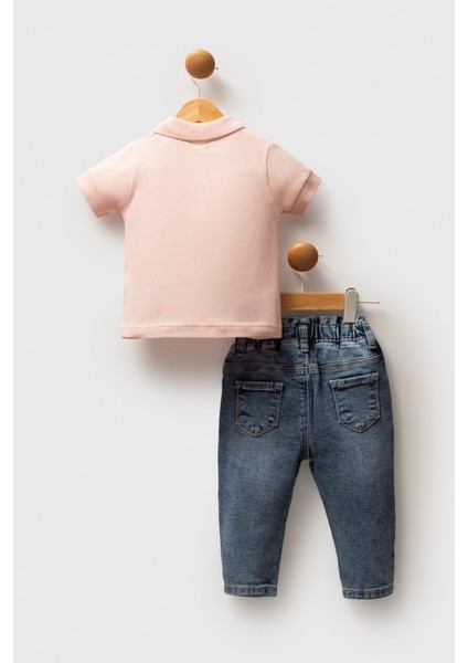 Kız Bebek Somon Pijama Takım 50322909-VR047 fiyatları