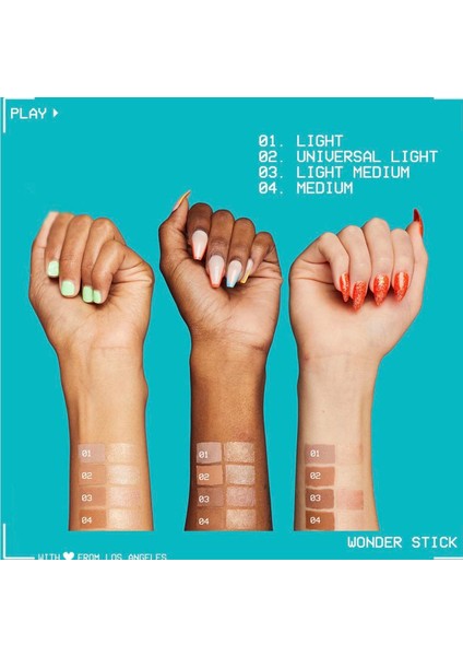 Nyx Professional Makeup Wonder Stick Çift Taraflı Krem Kontür & Aydınlatıcı Stick - Light Medium indirimleri