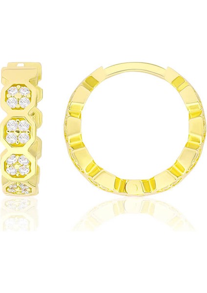 Karelim Altın Küpe