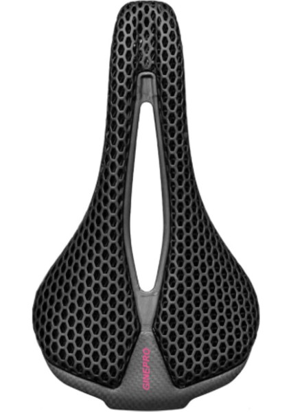 Flamme Rouge Bisiklet Sele – 3D Karbon, 142 mm 14,2X24 cm | Gınepro Ultra Hafif Performans