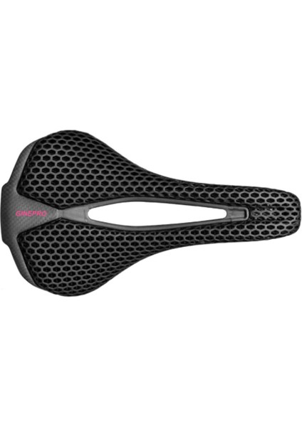 Flamme Rouge Bisiklet Sele – 3D Karbon, 142 mm 14,2X24 cm | Gınepro Ultra Hafif Performans