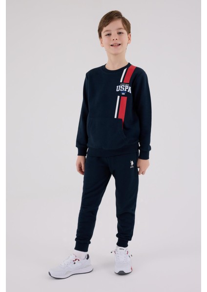 US2200 - Bej - U.s. Polo Assn Kids Erkek Eşofman Takımı modelleri