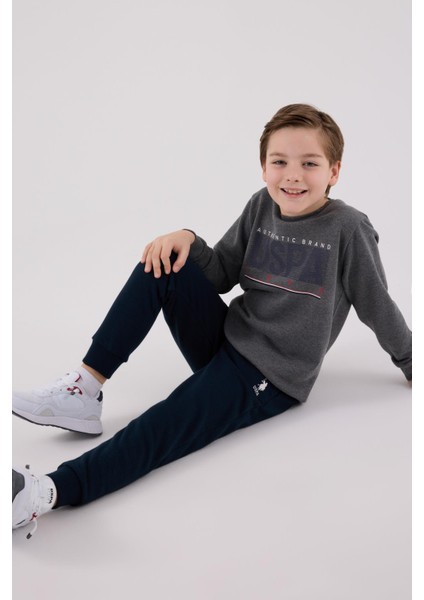 US2209 - Ant Melanj - U.s. Polo Assn Kids Erkek Eşofman Takımı fiyatları