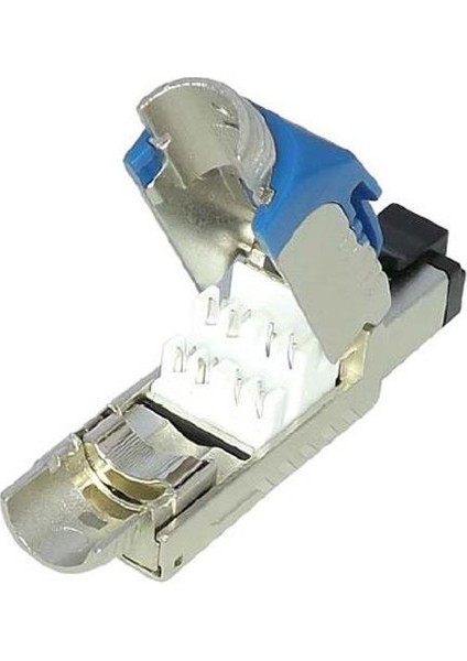 Cat. 8 RJ45 Endüstriyel Tip IP20 Stp Konnektör