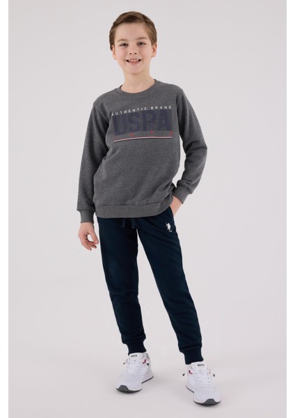 US2209 - Ant Melanj - U.s. Polo Assn Kids Erkek Eşofman Takımı