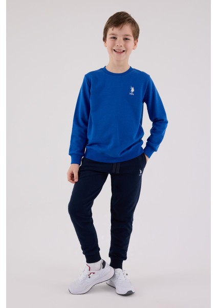 US2208 - Cobalt - U.s. Polo Assn Kids Erkek Eşofman Takımı