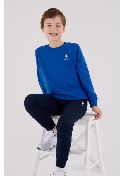 US2208 - Cobalt - U.s. Polo Assn Kids Erkek Eşofman Takımı fiyatları