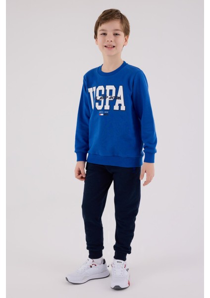 US2205 - Cobalt - U.s. Polo Assn Kids Erkek Eşofman Takımı modelleri