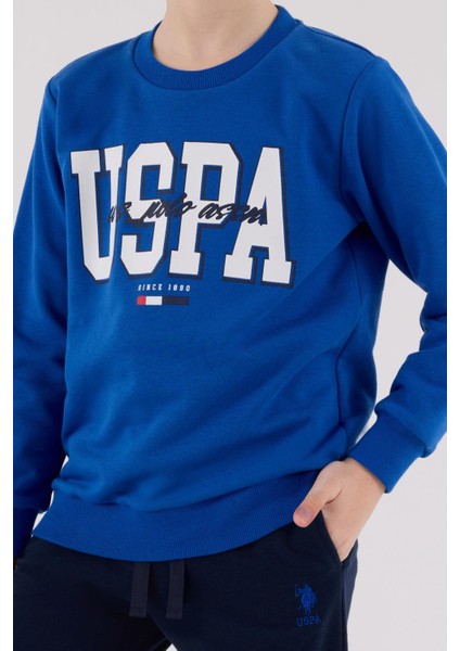 US2205 - Cobalt - U.s. Polo Assn Kids Erkek Eşofman Takımı fırsatları