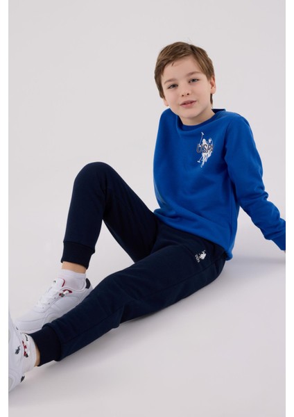 US2204 - Cobalt - U.s. Polo Assn Kids Erkek Eşofman Takımı modelleri