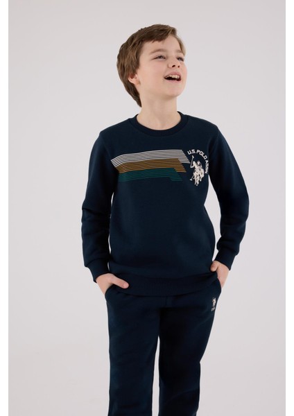 US2212 - Navy - U.s. Polo Assn Kids Erkek Eşofman Takımı fırsatları