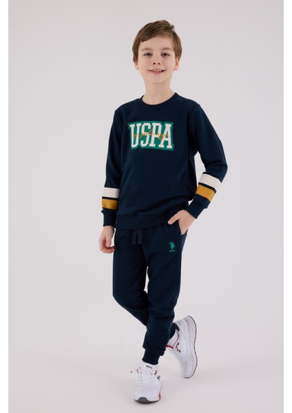 US2213 - Kırmızı - U.s. Polo Assn Kids Erkek Eşofman Takımı