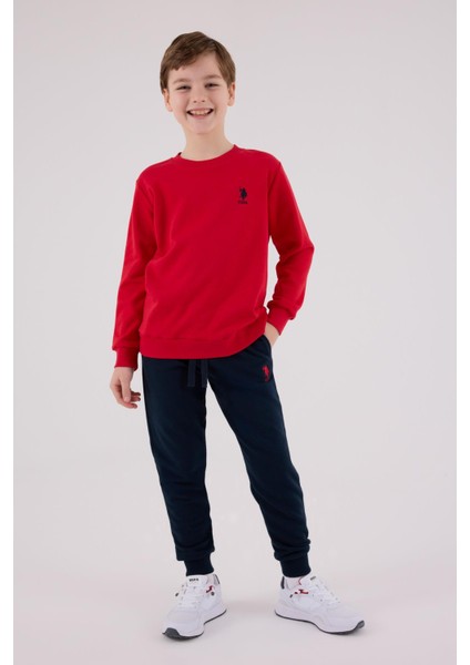 US2208 - Cobalt - U.s. Polo Assn Kids Erkek Eşofman Takımı fiyatları