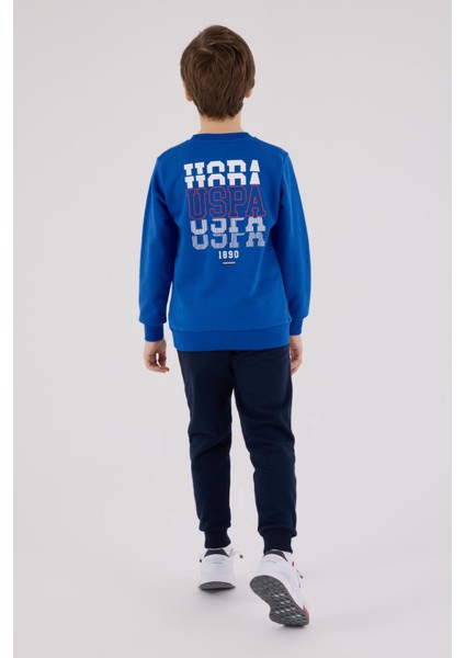 US2208 - Cobalt - U.s. Polo Assn Kids Erkek Eşofman Takımı indirimleri