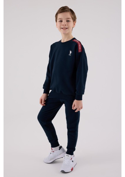 US2202 - Bordo - U.s. Polo Assn Kids Erkek Eşofman Takımı modelleri