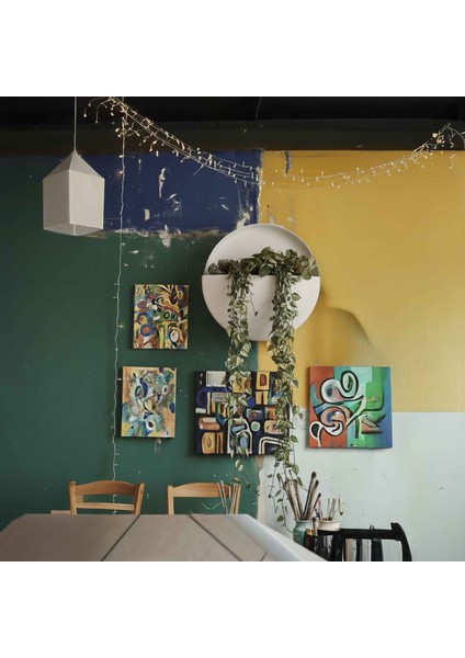 Aura Levitia Fiber Saksı - 30CM x 15CM Duvar Saksısı indirimleri