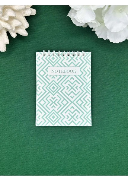 6'lı Defter Seti 10X13,5 cm Çizgili Defter 40 Yaprak Üstten Spiralli Cep Defteri modelleri