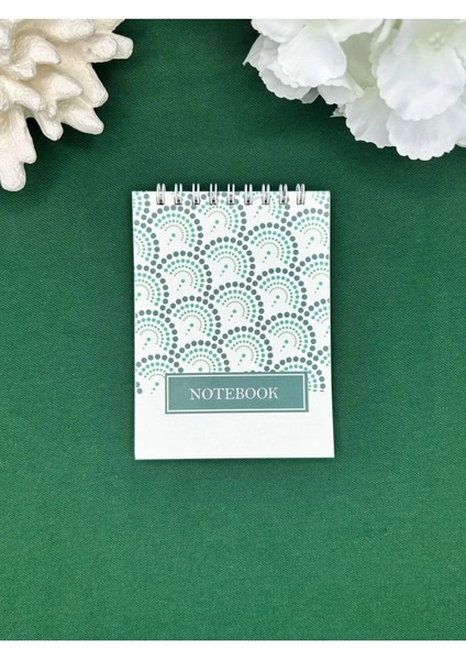 6'lı Defter Seti 10X13,5 cm Çizgili Defter 40 Yaprak Üstten Spiralli Cep Defteri