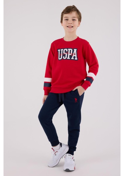 US2213 - Kırmızı - U.s. Polo Assn Kids Erkek Eşofman Takımı fiyatları