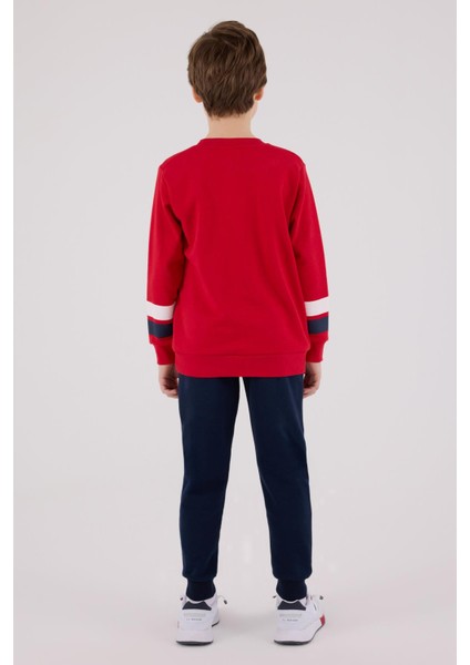 US2213 - Kırmızı - U.s. Polo Assn Kids Erkek Eşofman Takımı indirimleri