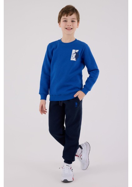 US2216 - Cobalt - U.s. Polo Assn Kids Erkek Eşofman Takımı fiyatları
