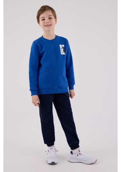 US2216 - Cobalt - U.s. Polo Assn Kids Erkek Eşofman Takımı modelleri