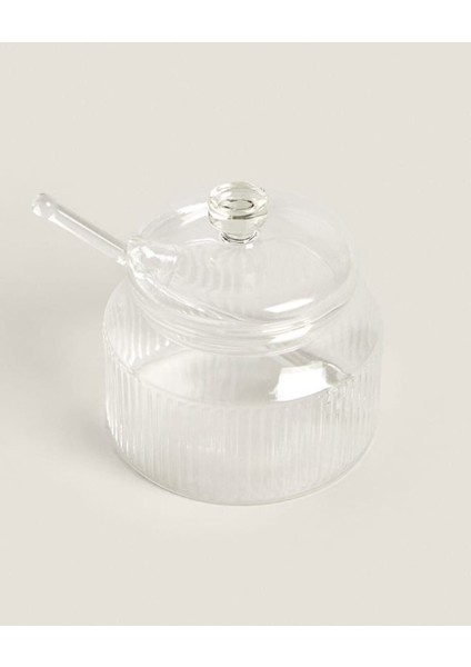 Cam Kaşıklı Kapaklı Şekerlik modelleri