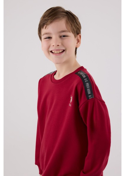 US2202 - Bordo - U.s. Polo Assn Kids Erkek Eşofman Takımı fırsatları