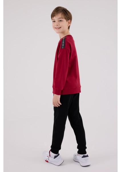 US2202 - Bordo - U.s. Polo Assn Kids Erkek Eşofman Takımı indirimleri