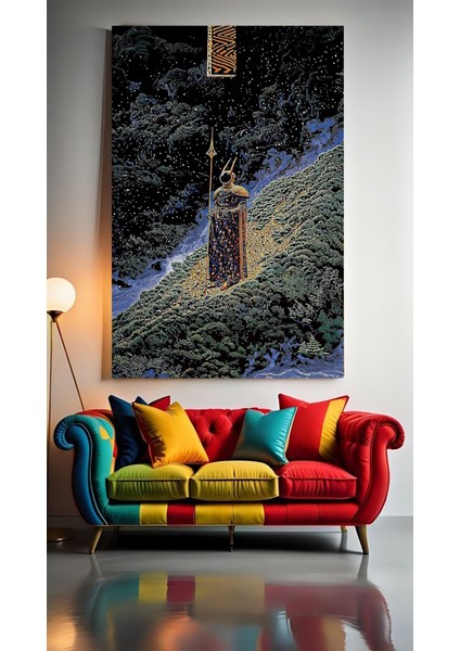 Galaksiler Arası Gez I Ev Duvar Salon Güzellik Salonu Ofis Dükkan Dekarasyon Kanvas Tablo fırsatları