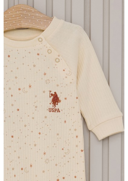 Kız Bebek Krem Pijama Takım 50322803-VR071 modelleri