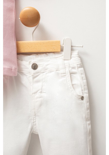 Kız Bebek Toz Pembe Pijama Takım 50322905-VR050 fırsatları