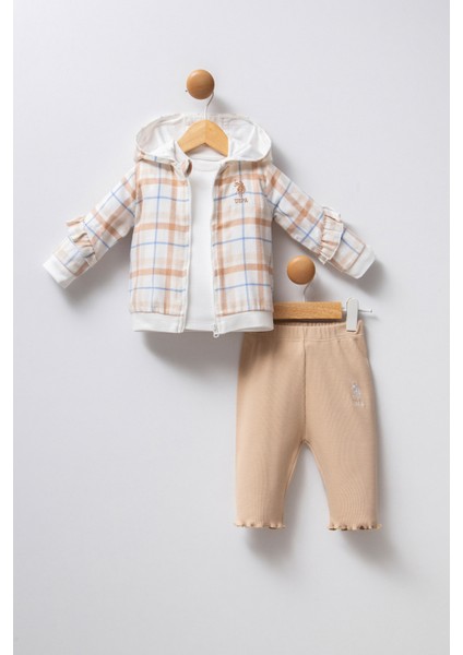 Kız Bebek Beyaz Pijama Takım 50322878-VR013