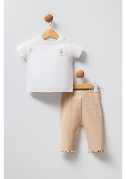 Kız Bebek Beyaz Pijama Takım 50322878-VR013 fiyatları