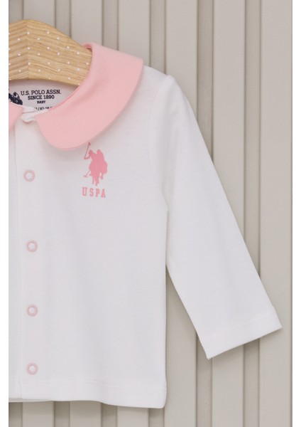 Kız Bebek Krem Pijama Takım 50322797-VR071 modelleri